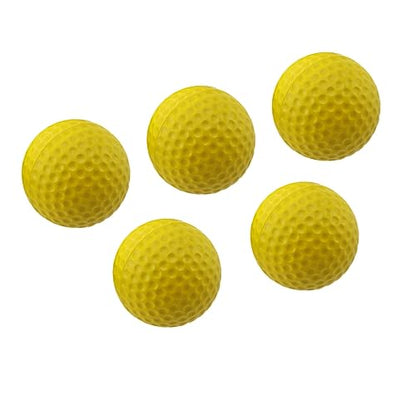 UKCOCO 5pcs Elastic Golf Balls Practice Balls Soft for Men Training Aids for Use