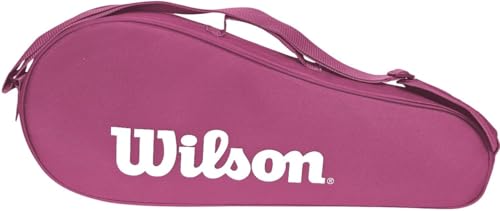Wilson Ultra Power Jr Tennis Racquet (Pink) Bundled with a Wilson Advantage 2.5 Tennis Bag – Optional Accessories