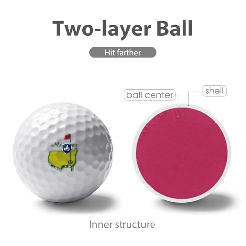 Golf Balls Maximum Distance Golf Practice Ball with Ultra-Soft Feel Gift Golf Balls Perfect for Off The Tee and Around The Green