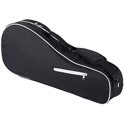 Himal 3 Racquet Tennis Bag With Protective Pad, Tennis Racket Bag for Men Women, Sports Enthusiasts of All Ages - color: Black