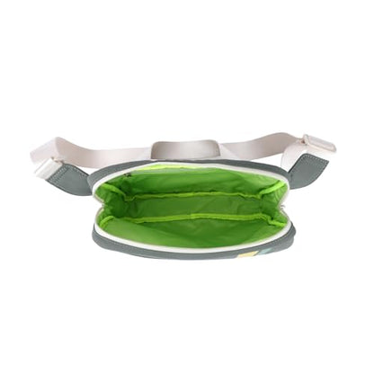 TOURBON Pickleball Bag for Men and Women with Exterior Paddle Holder, Small Lightweight Quick-Access Pickle Ball Paddle Sling Bag