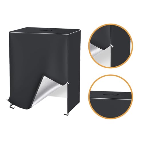 Ball Storage Rack Cover Water Resistant Black Easy Installation Dustproof Garage Sports Equipment Organizer Cover