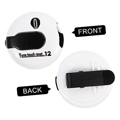 Portable Golf Score Keeper with Clip Lightweight Stroke Counter for Hats Gloves and Bags Durable Design for Easy