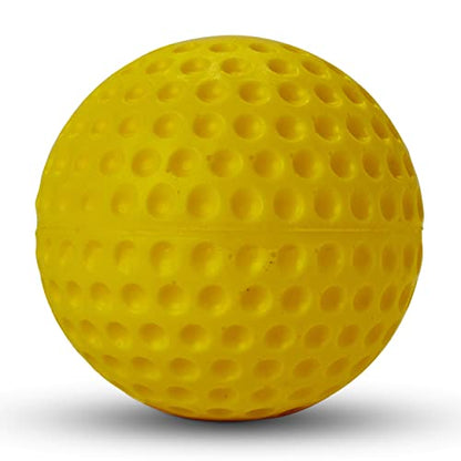Champro Dimple Mold Soft Baseball (Yellow, 9-Inch)