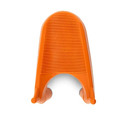 Cannon Sports Football Kicking Tee – 2-Inch Height, Heavy-Duty Orange Rubber Football Tee - Training & Game Day football kicking stand