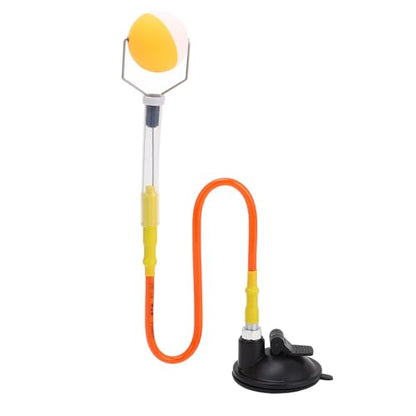 VGEBY Adjustable Table Tennis Ball Sucker Trainer Accessory, Rotation Mastery, Elastic Steel Wire for Speed, Ideal for Practice and Entertainment Best Serving Machine