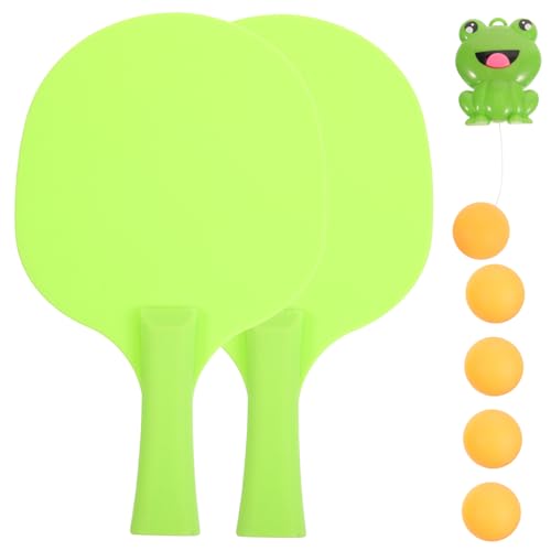 Abaodam Hanging Table Tennis Trainer Set for Kids 8-Piece Indoor Table Tennis Equipment Adjustable Height Vision and Attention Skills Development for Kids