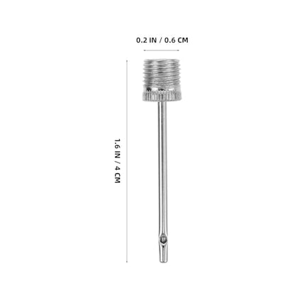 KESYOO 32pcs Ball Pump Needles Set with Metal and Plastic Football Valve Needles for Basketball Soccer Air Inflator Accessories, Sports Replacement Inflation Pins for Training and Game