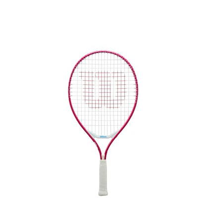 Wilson Ultra Power 21" Junior Recreational Tennis Racket - Pink/White/Blue