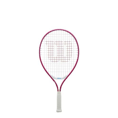 Wilson Ultra Power 21" Junior Recreational Tennis Racket - Pink/White/Blue