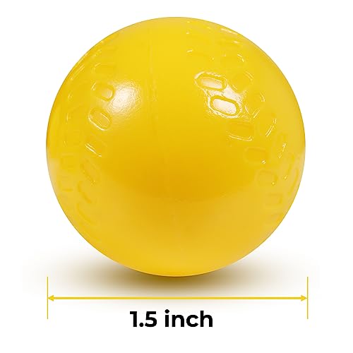 Furlihong Ping Pong Size Training Balls for 692BH Baseball Pitching Machine, 60 PCS/Pack