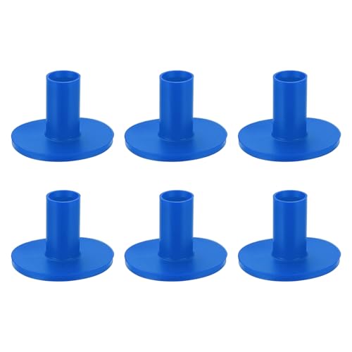 Rubber Golf Practice Tee, Rubber Driving Tee-Fitting for (Indoor/Outdoor/Golf Hitting Mats/Courses/Backyards/Lawns) - color: Blue, size: 1.4 Inch