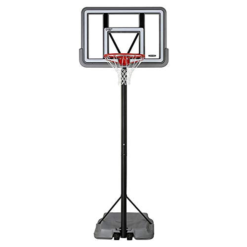 Lifetime 90690 Portable Basketball System, Gray, 44" Polycarbonate Backboard