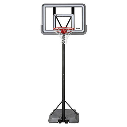 Lifetime 90690 Portable Basketball System, Gray, 44" Polycarbonate Backboard