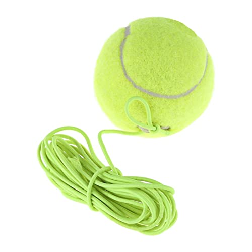 Tennis Ball Tennis Training Ball and String Replacement Self Practice Trainer Resiliency and Tether Replacement Tether 5PCS