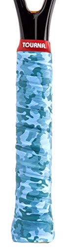 Tourna Soft Tac Neon Tacky Overgrip - color: Blue Camo