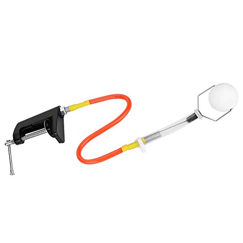 VBESTLIFE Table Tennis Ball Trainer,Tennis Training Robot Fixed Rapid Ball Clip Table Tennis Trainer