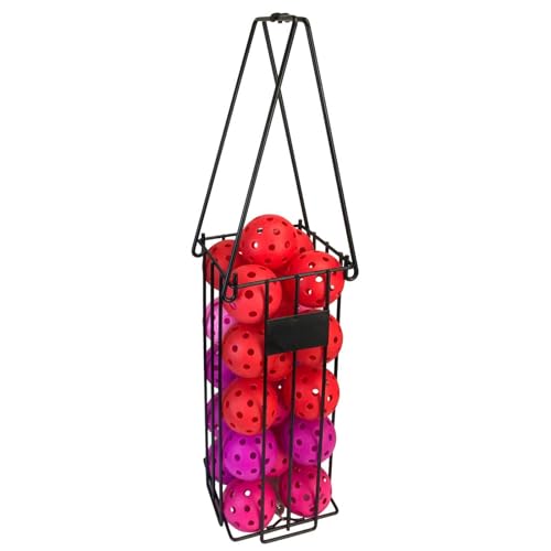 Pickleball Hooper Basket Tool Organizer Cage Tennis Ball Retriever