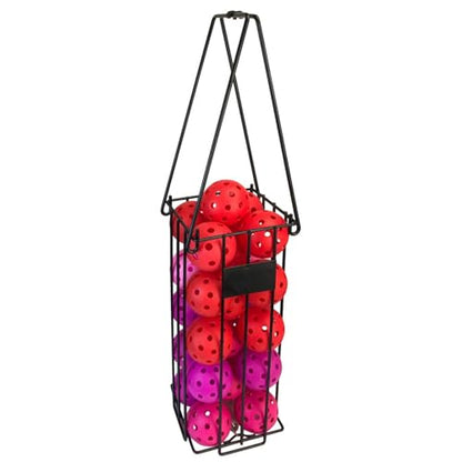 Pickleball Hooper Basket Tool Organizer Cage Tennis Ball Retriever