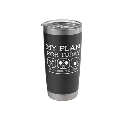 Funny Pickleball Dinking Plan, Pickleball Paddle, Pickleball Stainless Steel Insulated Tumbler
