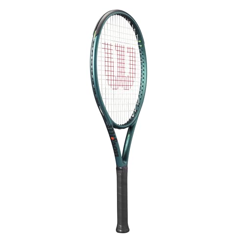 Wilson Tennis Hard Racquet for Kids, Juniors, Elementary School Students, Performance Model, 25-26 Inches (Strung Up) - color: BLADE V9, style: Length 26"