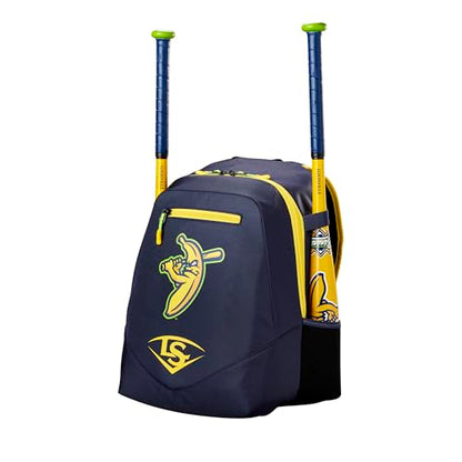 Louisville Slugger Powerized Stick Pack Backpacks - color: Savannah Bananas