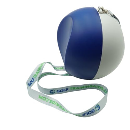 The Original Compression Ball – Golf Swing Trainer for Perfect Impact, Forearm Connection & Better Ball Striking – Helps Fix Chicken Wing & Improve Tempo – Soft Memory Foam Aid