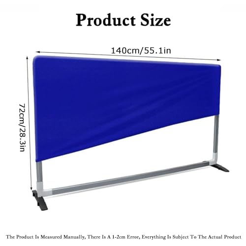 Portable Pickleball Court Divider & Table Tennis Baffle - Ready to Install Field Fence for Home & Community Game Rooms - size: 140x72cm/10pieces
