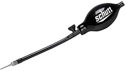 Schutt Sports Football Helmet Inflator Pump - Designed Specifically for Fitting Football Helmets with Inflatable Liners Black, One Size