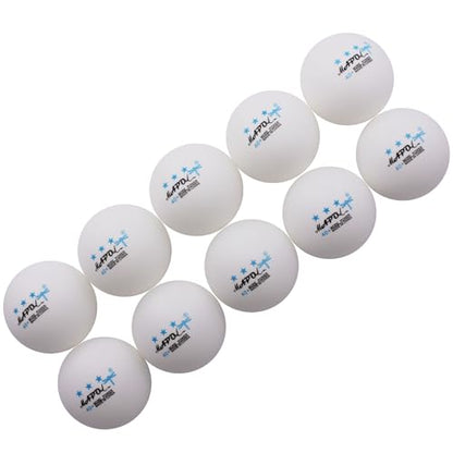 MAPOL 100 Pack White 3-Star Table Tennis Balls Advanced Training Ping Pong Ball