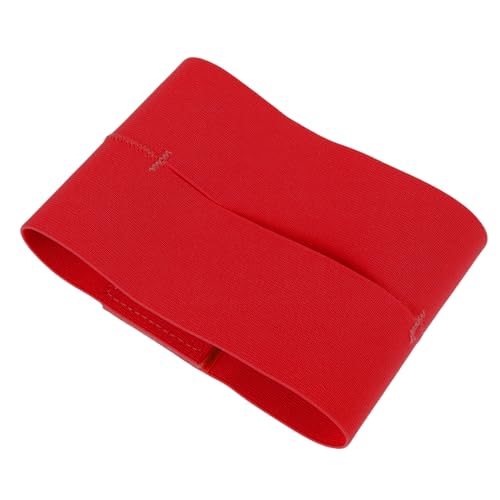 Baseball Glove Wrap Band Elastic Softball and Baseball Glove Strap for Secure Fit Ventilated Design - color: Red