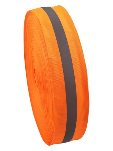 3.3ft Reflective Sports Boundary Tape Polyester Webbing for Beach Volleyball Track Finish Line Running Field Marking Green