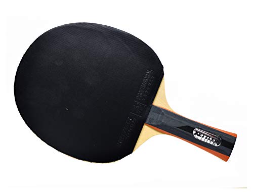 KETTLER Carbon Ace Indoor Table Tennis Bundle: 2 Player Set (2 Rackets/Paddles & 12 Balls)