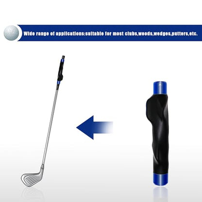 Golf Grip Trainer Right Handed Golf Club Grip Training Aid for Beginners & Pros, Grip Strength Trainer, Golf Swing Trainer Practice Grip Corrector