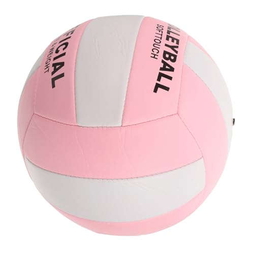 Soft Volleyball Indoor Training Ball Stitched Explosion-Proof Soft Touch Practice Volleyball for Adult Sports and School Exam Use