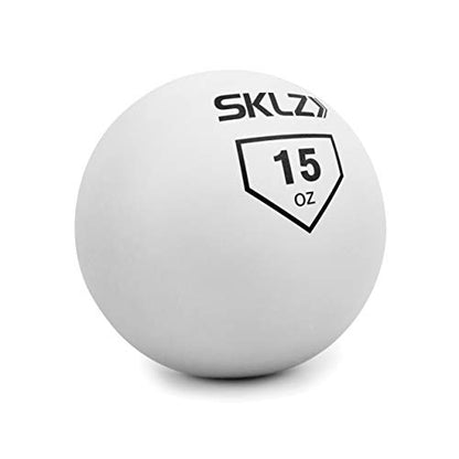 SKLZ Contact Ball Baseball and Softball Batting Training Ball, 15 Ounce - size: 15 Oz