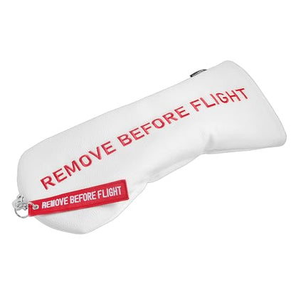 Golf Head Cover with RBF Design for Golf Club - size: for Driver, style: White