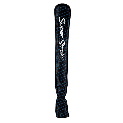 SuperStroke Golf Alignment Sticks Headcover- Water and Stain Resistant Synthetic Leather - color: Black,Blue,White
