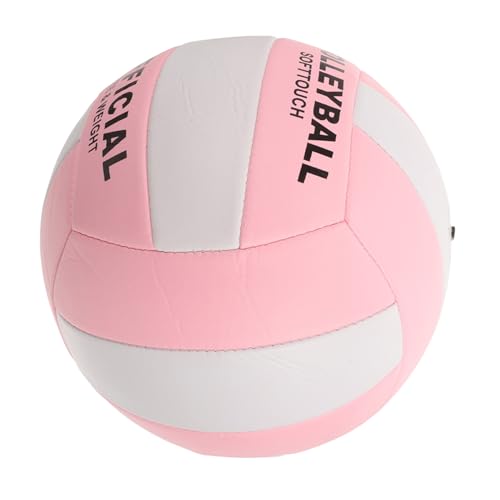 TOYANDONA Soft Volleyball for Indoor Training Durable Standard for Middle School Players Sports Ball with Vibrant Colors for Easy Court Identification
