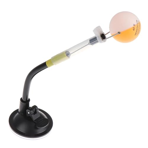 Table Tennis Trainer - Professional pings Pong Panels, Sucker Type Robot Rack, Rapid Rebound Ball Clip Display, Durable Equipment Pack | Practice Stroking Training for Adults Kids Home Use