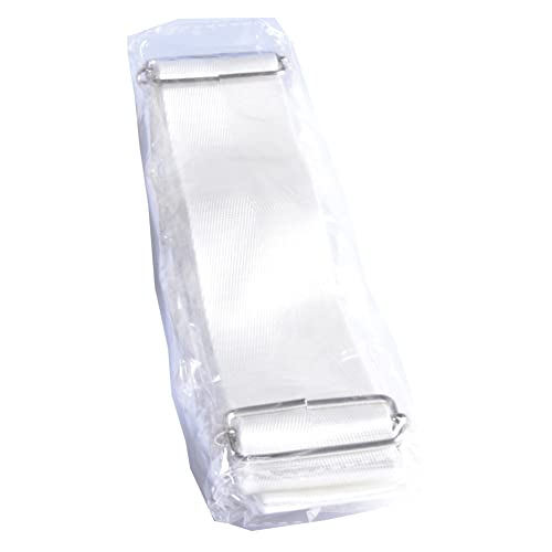 Tennis Net Center Strap - Regulation Nylon Net Adjuster with Metal Hook for Public Court