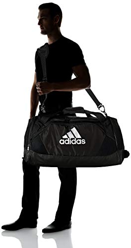 adidas Team Issue Duffel Bag – Durable for Sports & Travel - color: Black
