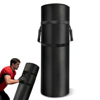 Wibeelee 12 * 48 Inch Tackling Dummies for Football Tackle Football Equipment with High Density Foam and Handles Football Tackle Dummy Martial Arts, Basketball, Contact Drills