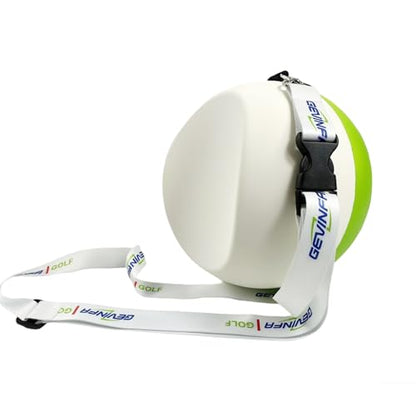Compression Golf Swing Trainer Ball – Master Forearm Connection & Impact Position | Fix Chicken Wing Slicing & Scooping | Enhance Tempo, Lag & Pure Ball Striking | Soft Memory Foam Golf Training Tool