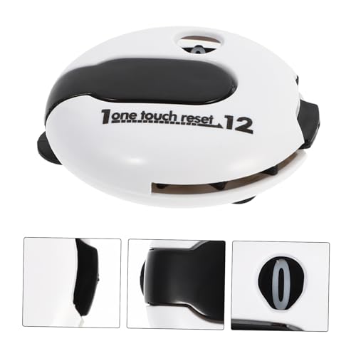 Abaodam Outdoor Score Portable Stroke Counter for Golf White No Battery Needed Easily Attachable to Belt Compact Design for Golf Enthusiasts