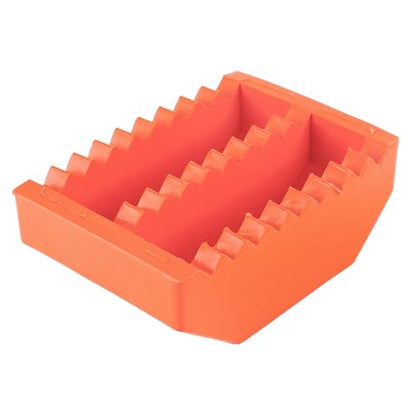 Cannon Sports Football Kicking Tee - Durable Rubber Construction for Extra Points & Field Goals, Improves Accuracy and Distance - color: Orange