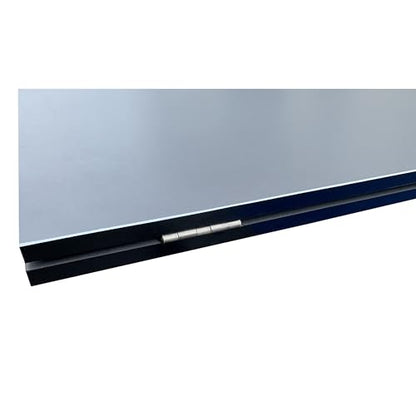 RACK Virgo Table Tennis Conversion Top for Billiard/Pool Table 4 Piece– Indoor Ping Pong Tabletop - color: Gray
