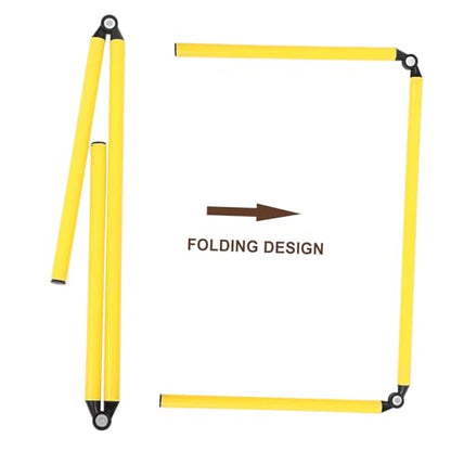 Outdoor Football and Basketball Training Marker Soccer Training Rod for High Durability Material Bright for Easy Visibility for Sports Drills and Activities