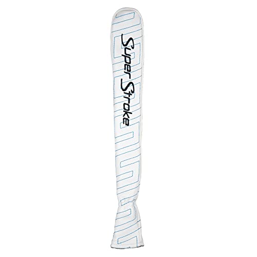 SuperStroke Golf Alignment Sticks Headcover- Water and Stain Resistant Synthetic Leather - color: White,Blue,Black