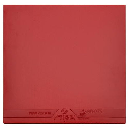 Stiga Star Future S, Soft Table Tennis Rubber, 2.0mm Sponge for Spin, Speed & Control, Competition Approved for Intermediate Players